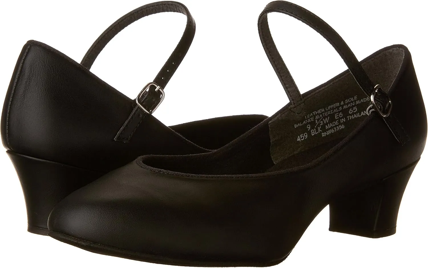 Capezio Women's 459 Suede Sole Jr. Footlight Character Shoe