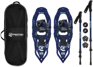 Cascade Mountain Tech Ligthweight Aluminum Frame Snowshoe Kit