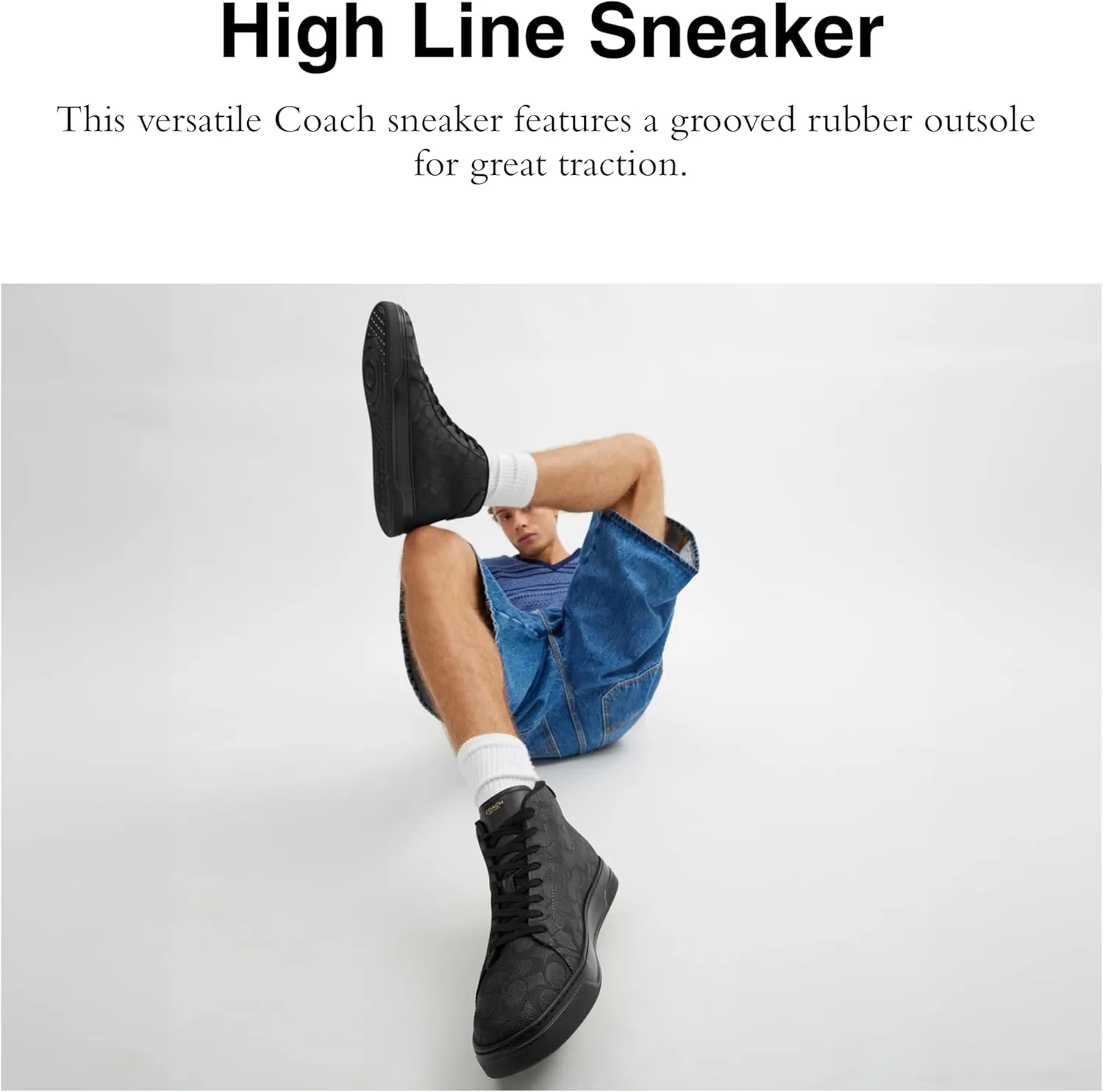 COACH Men's High Line Sneaker