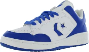 Converse Weapon Leather Unisex Low Top Sneaker (A11573C, in A Nutshell Brown/White)