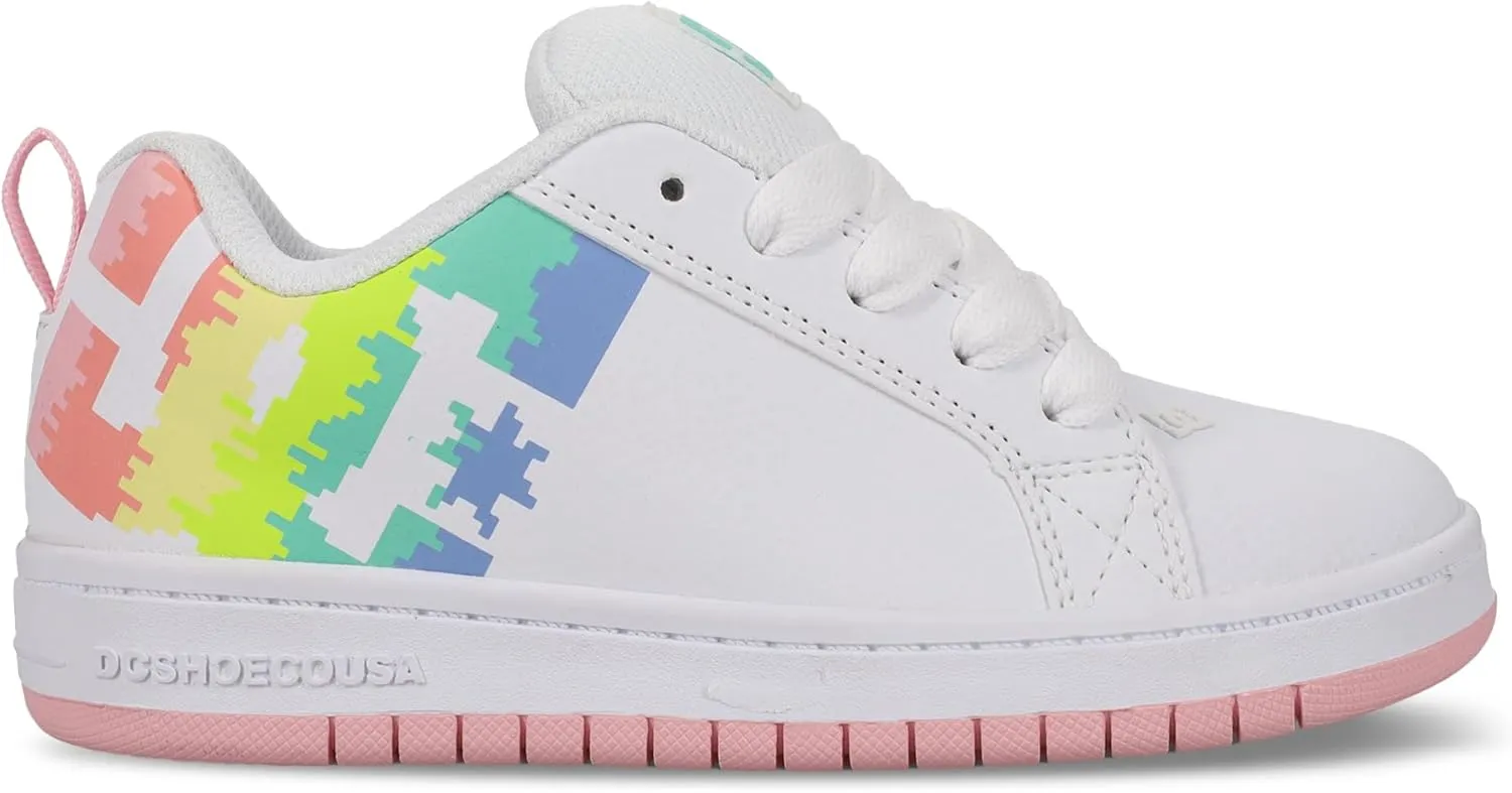 DC Girl's Court Graffik Skate Shoe