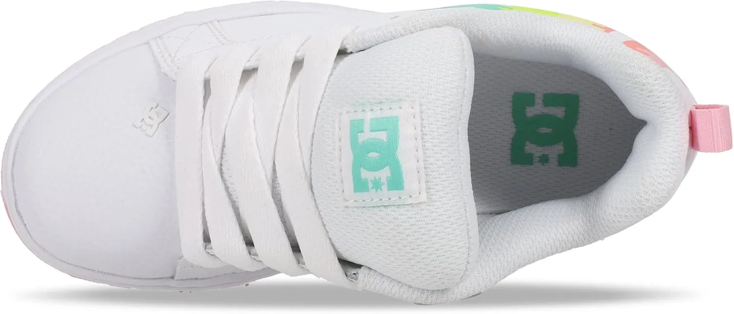 DC Girl's Court Graffik Skate Shoe