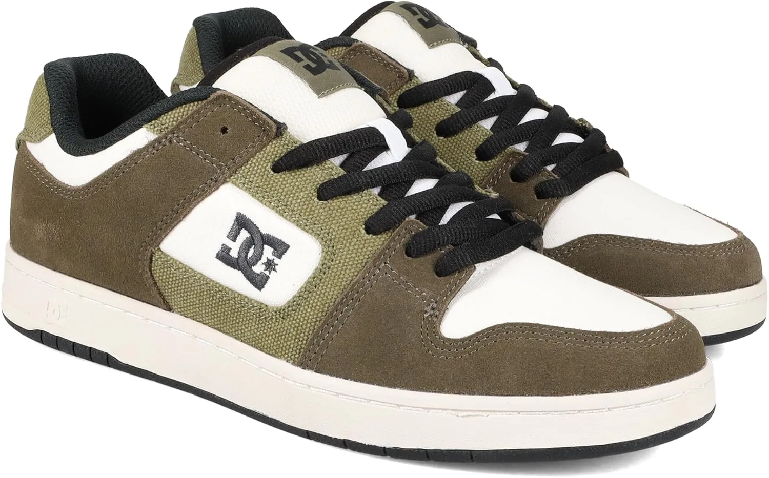 DC Men's Manteca 4 Skate Shoe, Olive/Khaki/Khaki, 10