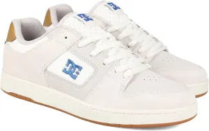 DC Men's Manteca 4 Skate Shoe, TAN/Blue/Gum, 8