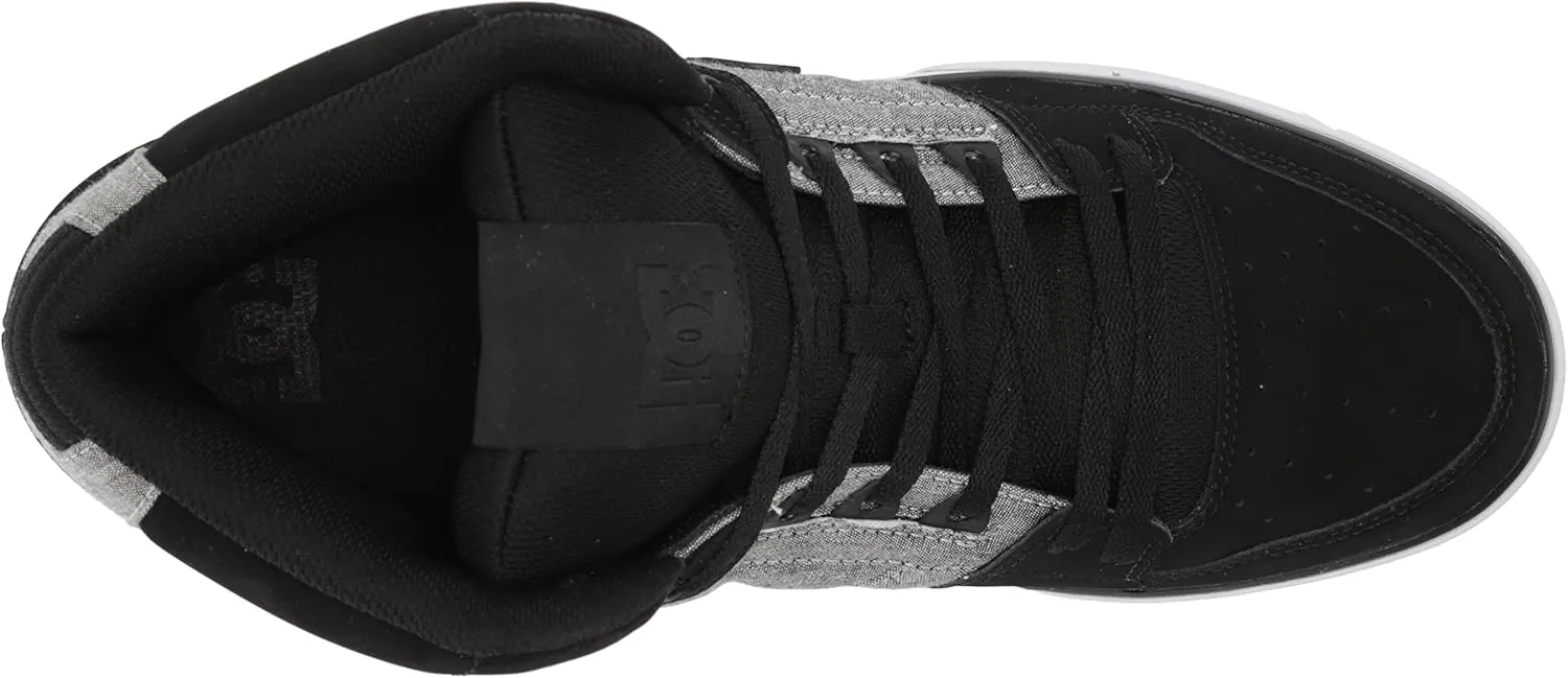 DC Men's Pure High Top Wc Skate Shoes Casual Sneakers