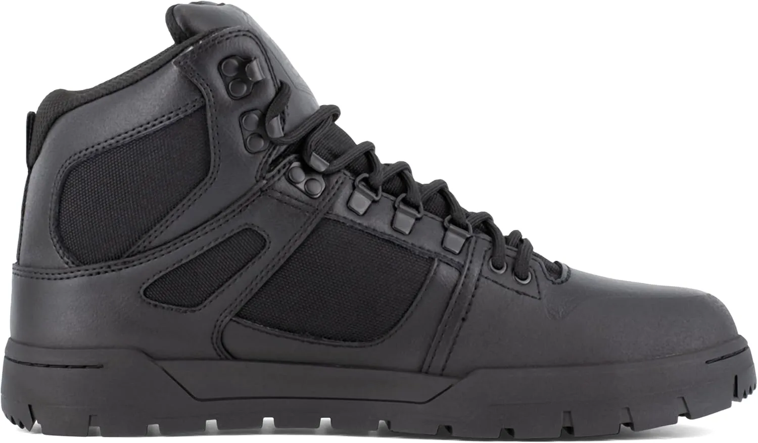DC Men's Pure Work Black Composite Toe Boots Construction Shoe