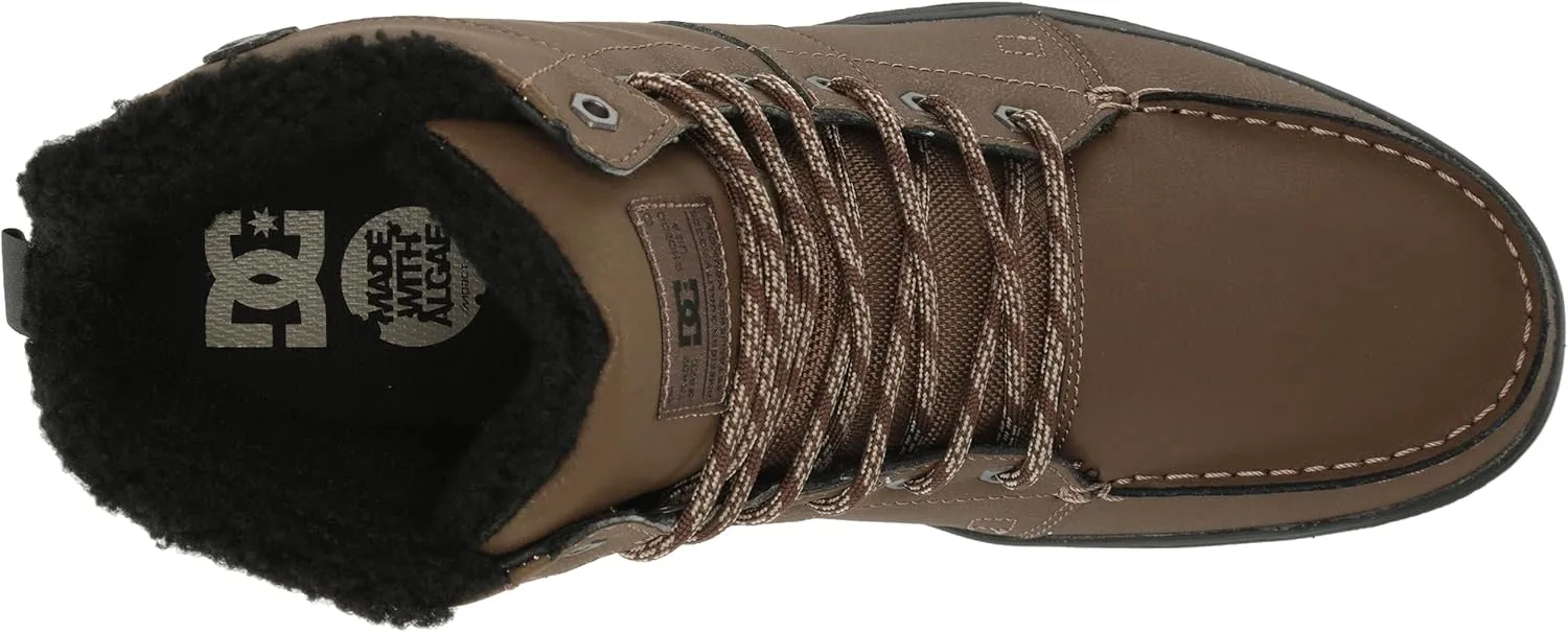 DC Men's Woodland Cold Weather Casual High Top Shoe Snow Boot Fashion