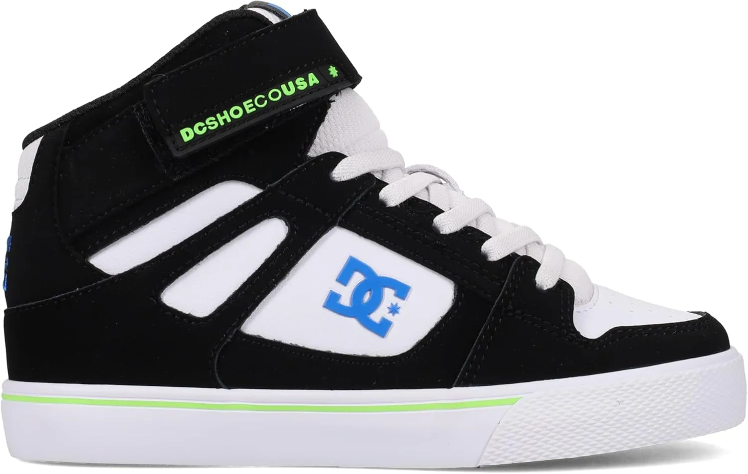DC Shoes Unisex-Child Pure Hi Top Ev Skate Shoe