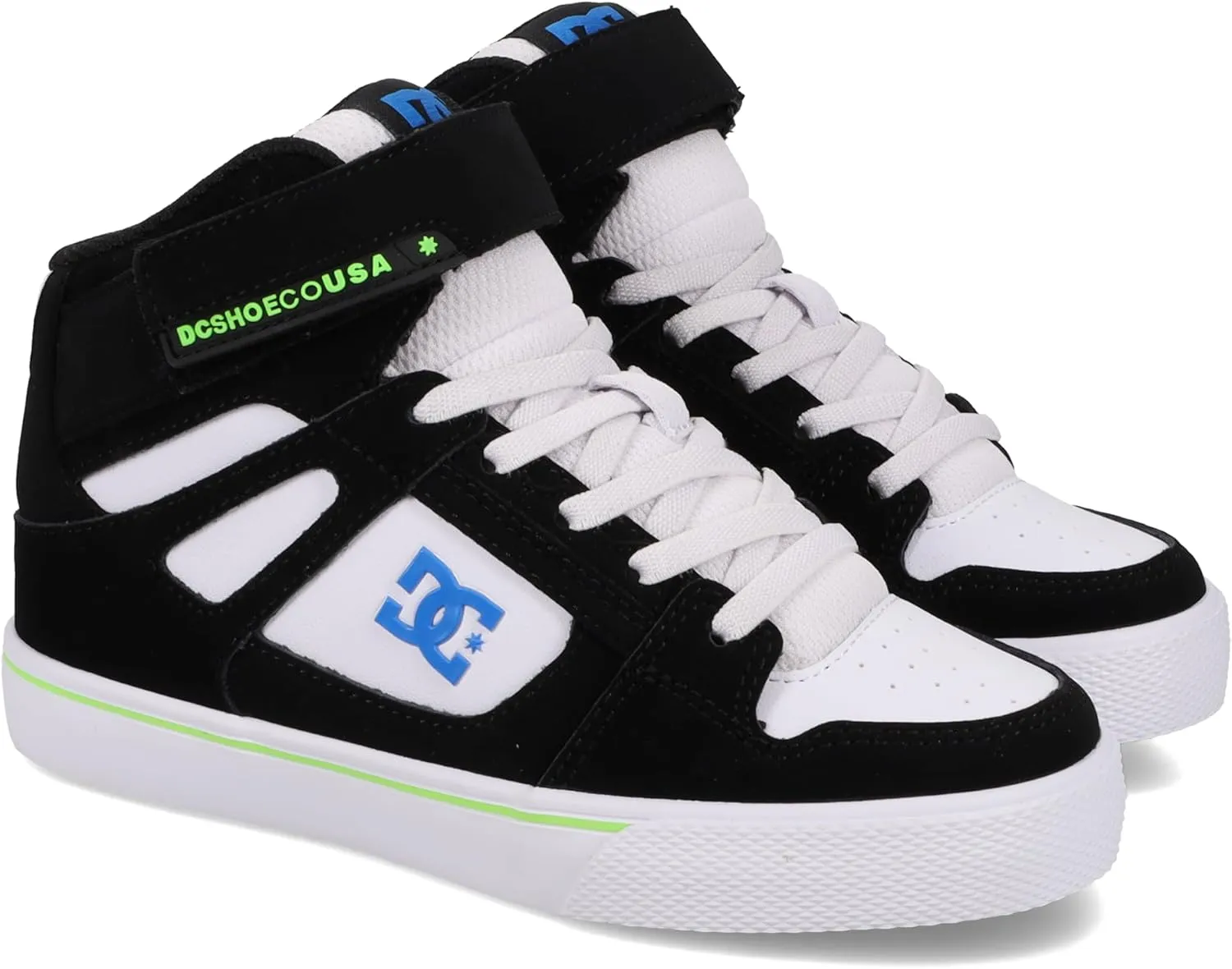 DC Shoes Unisex-Child Pure Hi Top Ev Skate Shoe