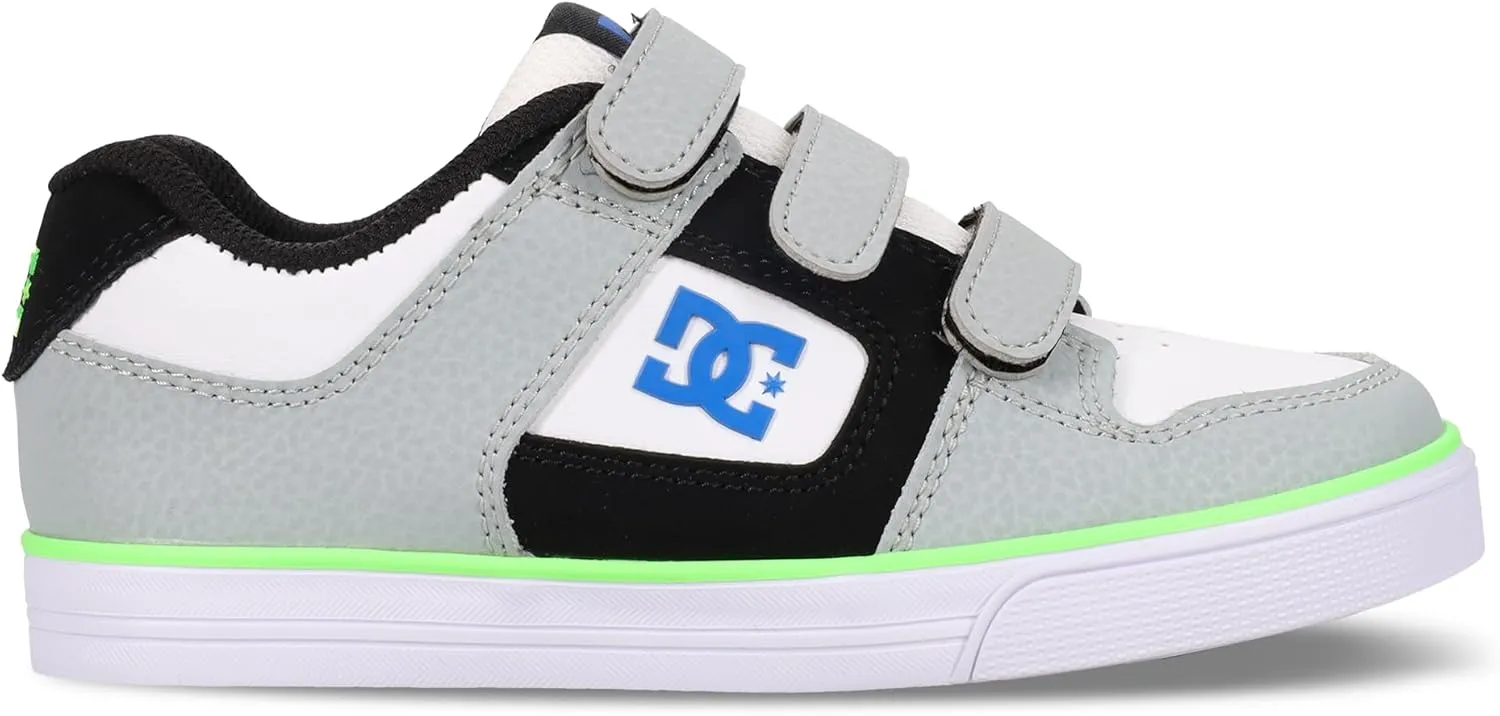 DC Shoes Unisex-Child Pure V Skate Shoe