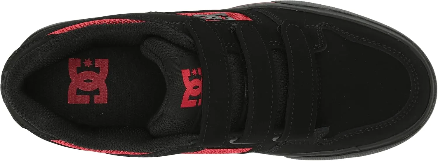 DC Unisex-Child Pure V Low Skate Shoe