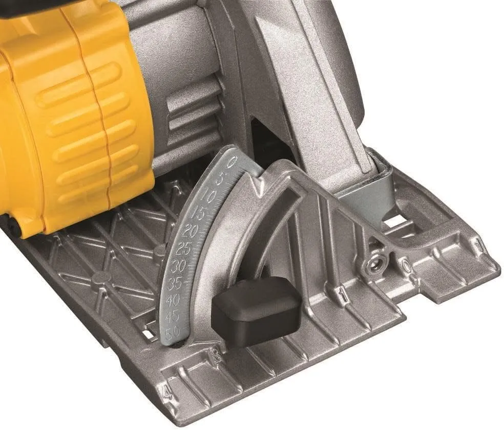 DEWALT 20V MAX Circular Saw, 6-1/2-Inch Blade, 460 MWO Engine, 0-50 Degree Bevel Capability, Bare Tool Only (DCS391B)