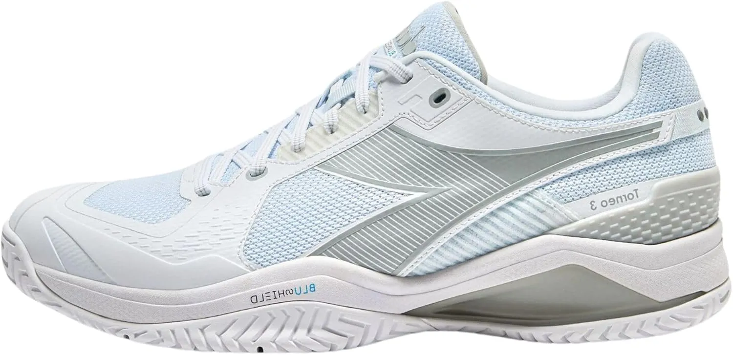Diadora Men's Blushield Torneo 3 All Ground Tennis Shoe