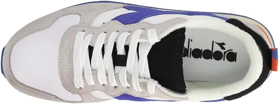 Diadora Mens Camaro Icona Lace Up Sneakers Shoes Casual - Blue, White