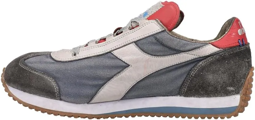 Diadora Mens Equip H Dirty Stone Wash Evo Lace Up Sneakers Shoes Casual - Blue