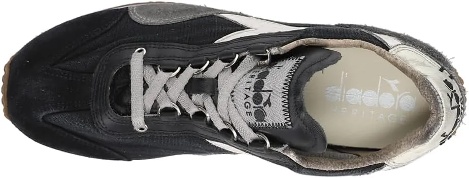 Diadora Mens Equip H Dirty Stone Wash Evo Lace Up Sneakers Shoes Casual - Blue