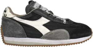 Diadora Mens Equip H Dirty Stone Wash Evo Lace Up Sneakers Shoes Casual - Blue