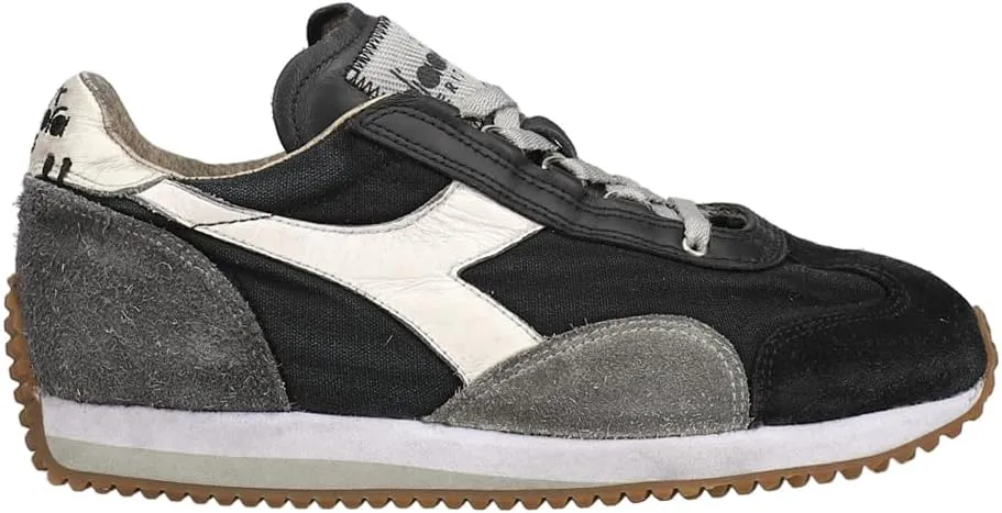 Diadora Mens Equip H Dirty Stone Wash Evo Lace Up Sneakers Shoes Casual - Blue