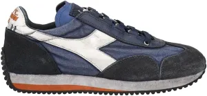 Diadora Mens Equip H Dirty Stone Wash Evo Lace Up Sneakers Shoes Casual - Blue