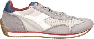 Diadora Mens Equipe Suede Sw Lace Up Sneakers Shoes Casual - Black