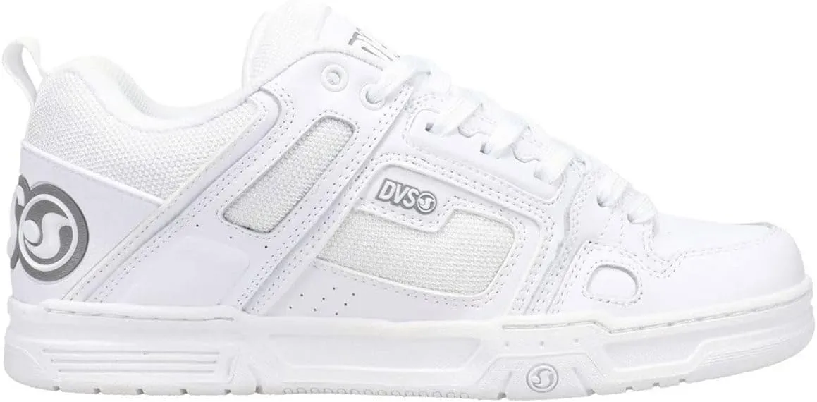 DVS Men's Skate Shoe, White, 7