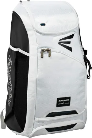 Easton | JEN SCHRO Catcher's Backpack | Fastpitch Softball Equipment Bag | White