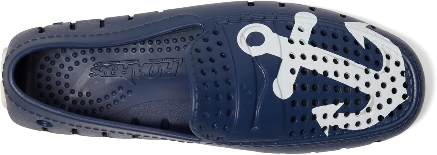 Floafers Men's Country Club Driver Faux Suede Boat Shoe