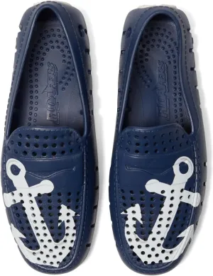 Floafers Men's Country Club Driver Faux Suede Boat Shoe