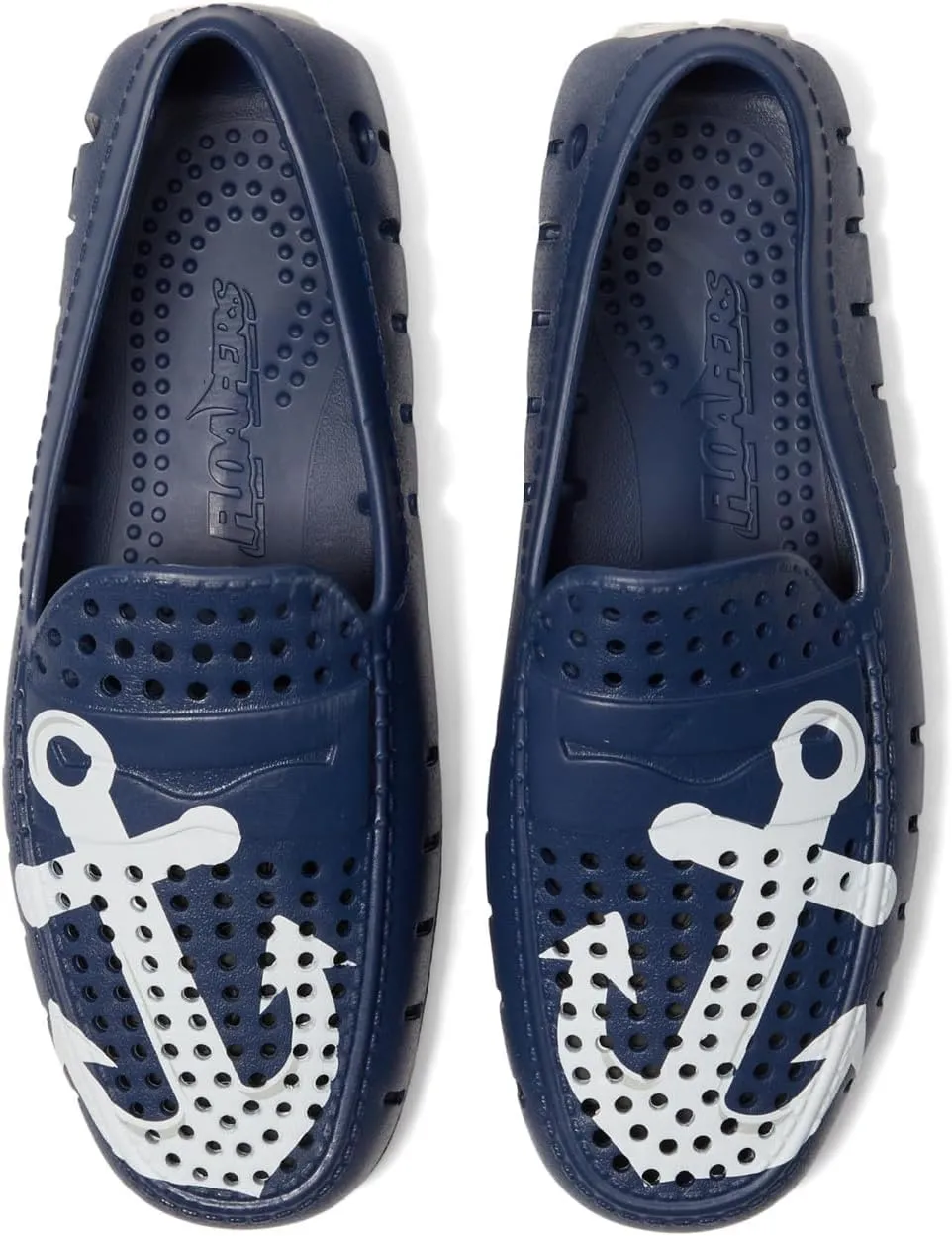 Floafers Men's Country Club Driver Faux Suede Boat Shoe
