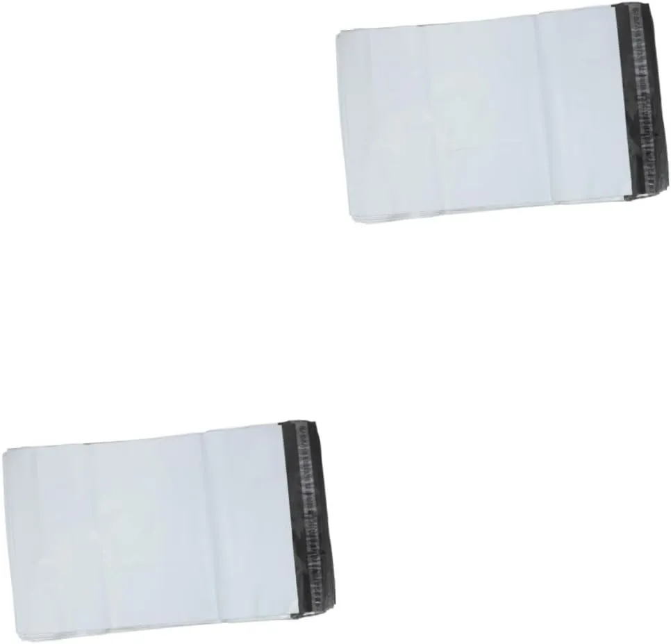 Gadpiparty 2sets Waterproof Packaging Bag Shipping Bags for Mailers Poly Mailing Strong Sticky Design Easy to Identify 100pcs*2