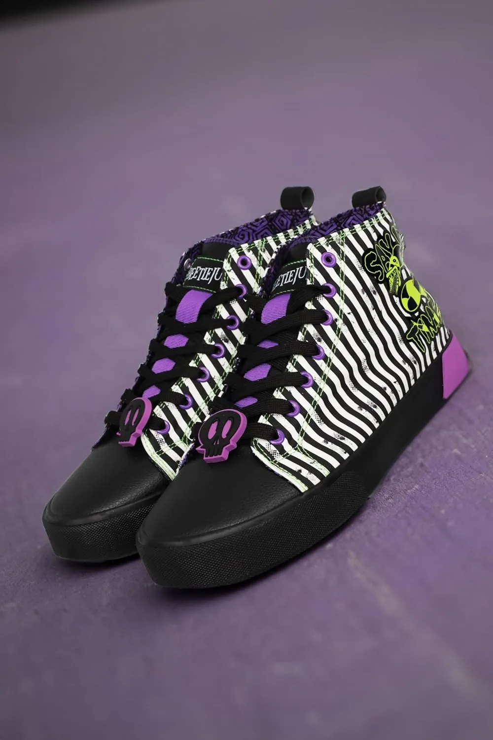 Ground Up Beetlejuice Mens High Top Sneaker
