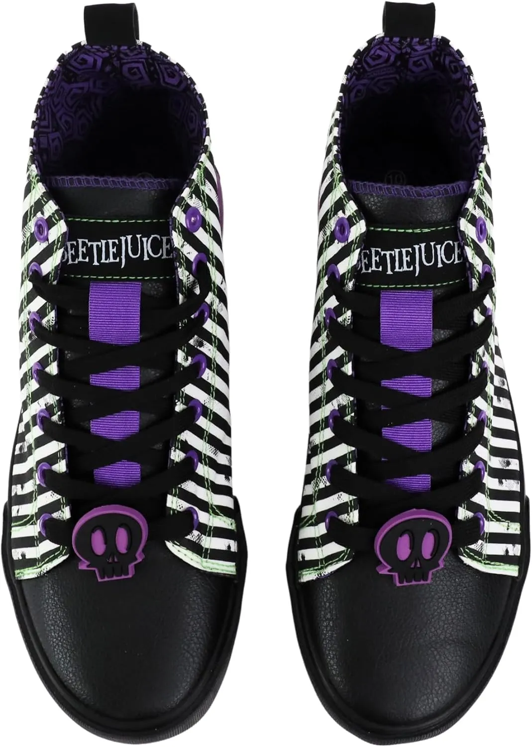 Ground Up Beetlejuice Mens High Top Sneaker