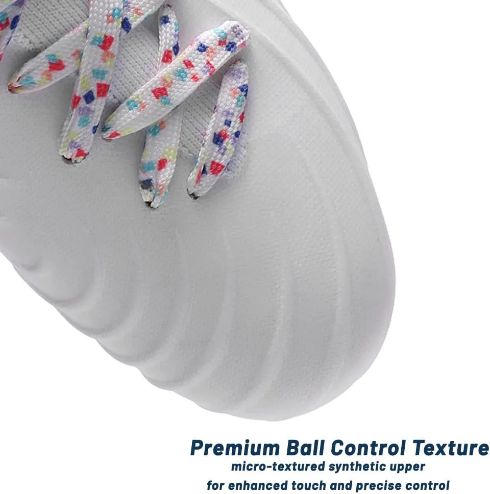HESBITEUL Soccer Cleats Outdoor for Boys Training: High Top Football Cleats for Firm Ground