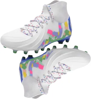 HESBITEUL Soccer Cleats Outdoor for Boys Training: High Top Football Cleats for Firm Ground