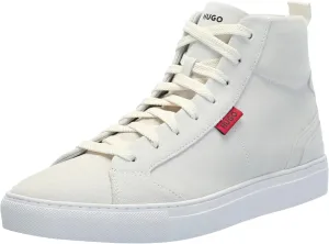 HUGO Men's Essential Cupsole Suede High Top Sneaker
