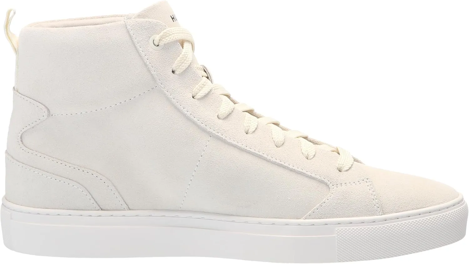 HUGO Men's Essential Cupsole Suede High Top Sneaker