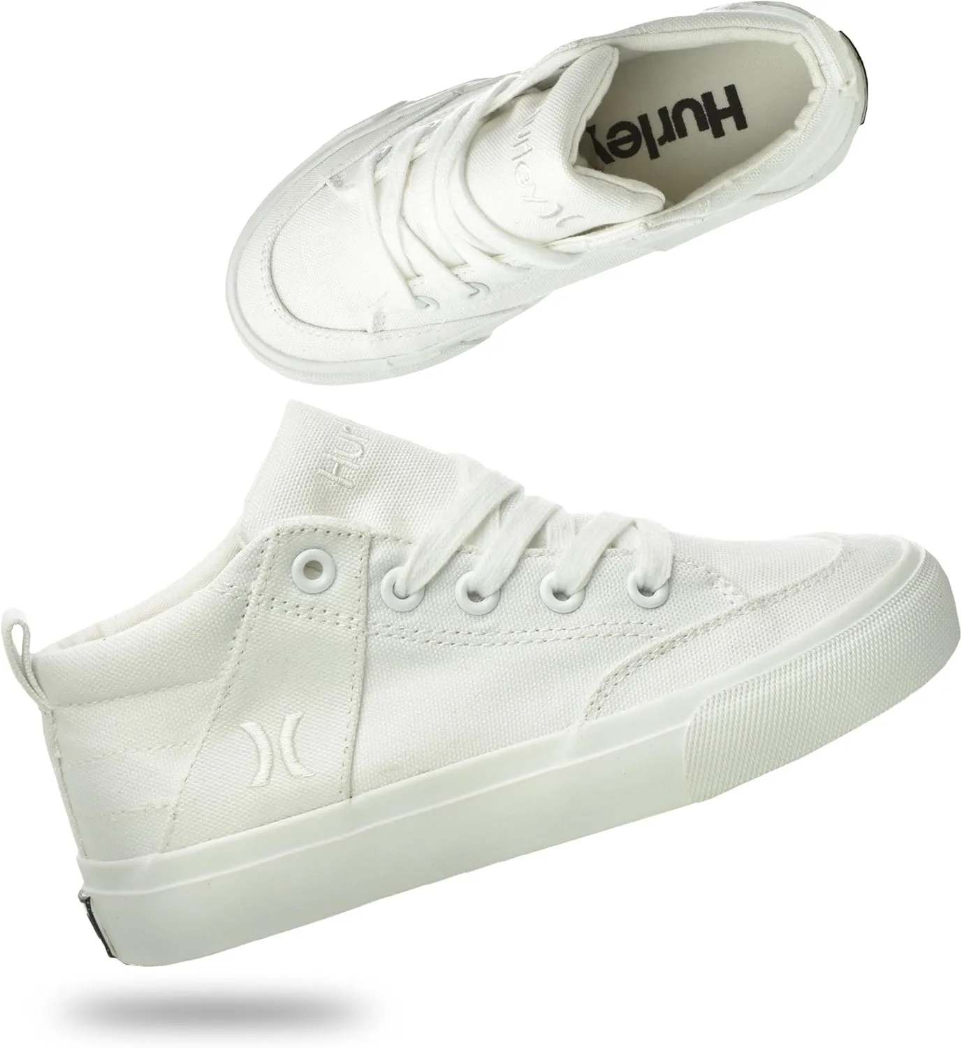 Hurley Roddy Kids High Top Skateboard Sneakers, Sports Shoes for Boys and Girls