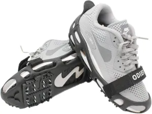 Ice Cleats Grippers for Shoes and Boots 24 Teeth Crampons 10 Teeth Tiny Spikes Ice Cleats for Walk on Ice Snow and Freezing Mud