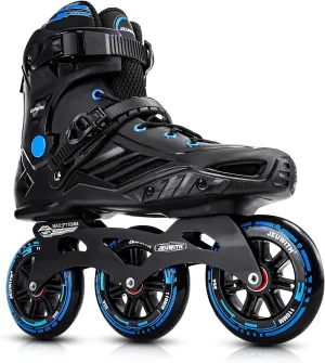 Inline Skates, 3 Wheels 110mm Roller Skates Blades for Adult Women Men, Professional Outdoor Fitness Inline Speed Skates for Unisex