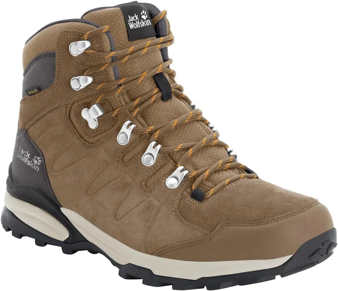Jack Wolfskin Women's Refugio Texapore Mid Hiking Shoe Backpacking Boot, 37.5 EU
