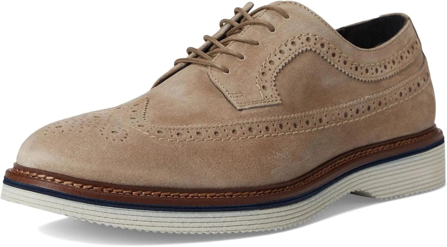 Johnston & Murphy Jenson Longwing Lace-Up Dress Casual Shoe