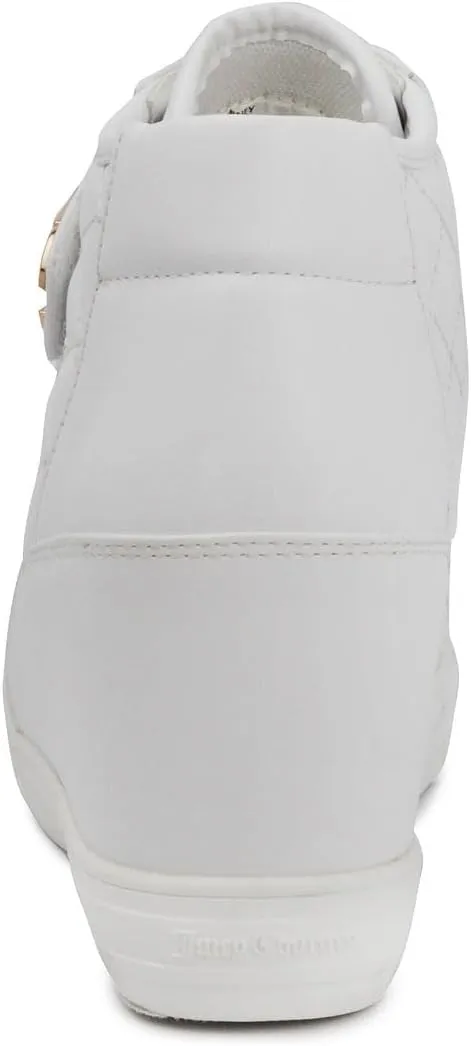 Juicy Couture Women's Platform Wedge Sneakers High-Top Shoes-Journey