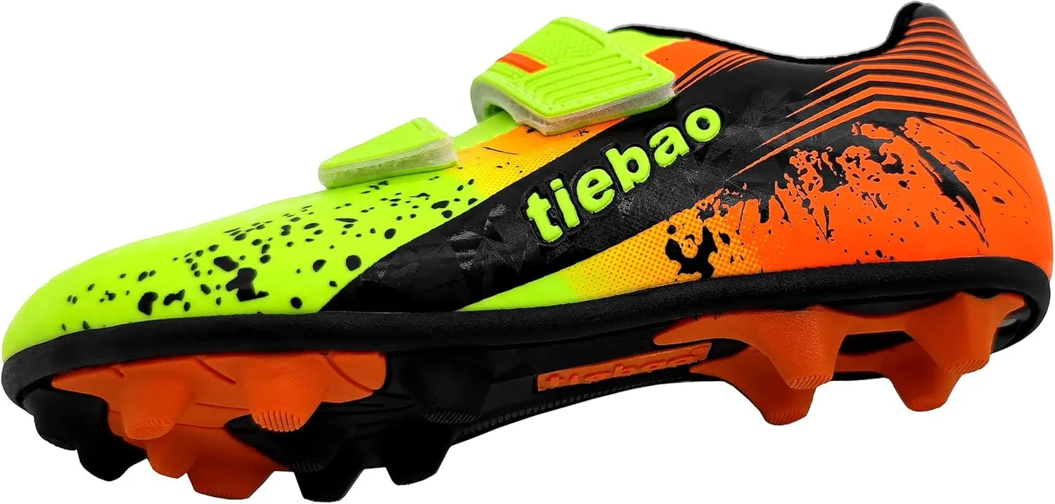 Kid's Cleat Soccer Turf Football Boots Athletic Outdoor & Indoor Sports Shoes for Boys Girls