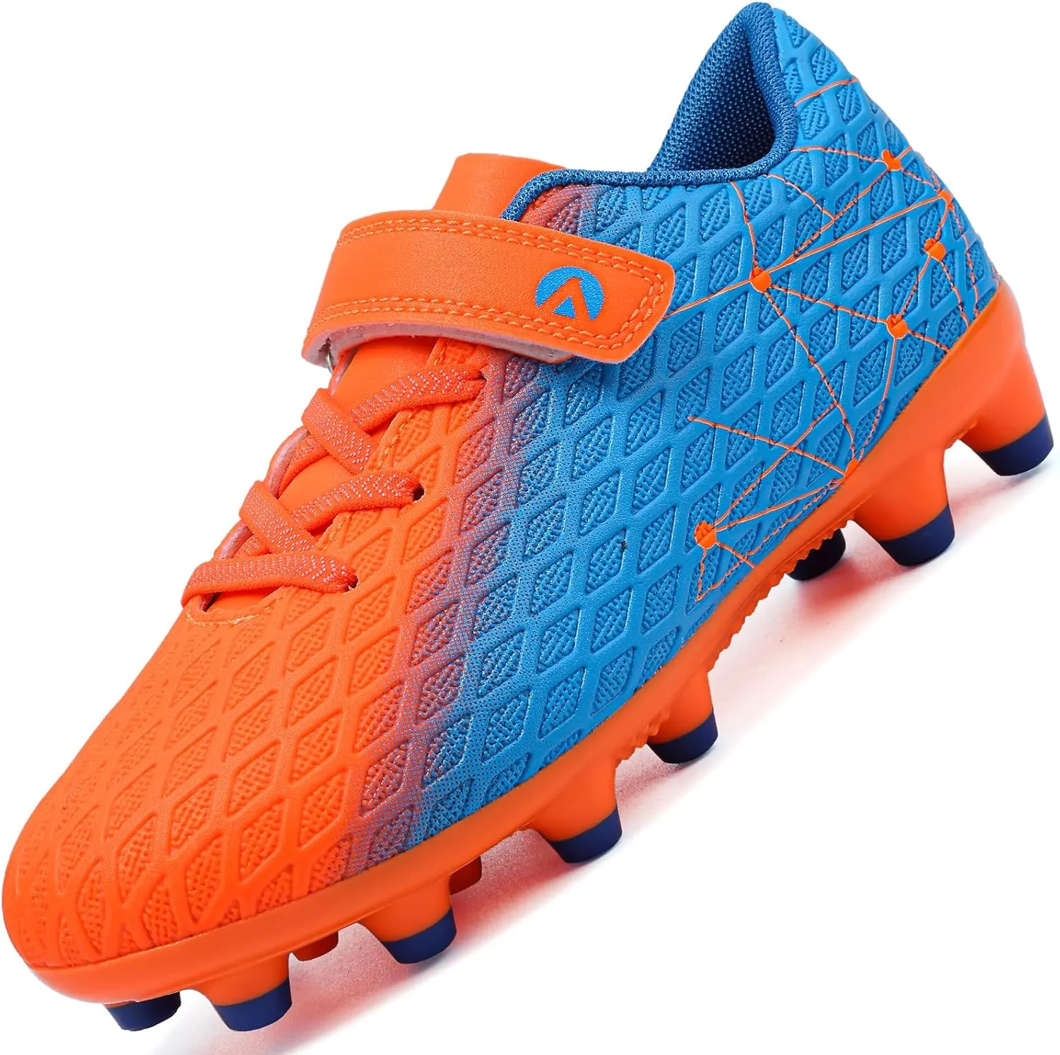 Kids Soccer Cleats Boys Girls Firm Ground Soccer FG/AG Soccer Athletic Outdoor Football Shoes Youth Turf Soccer Cleat Soccer Shoes for Little/Big Kid
