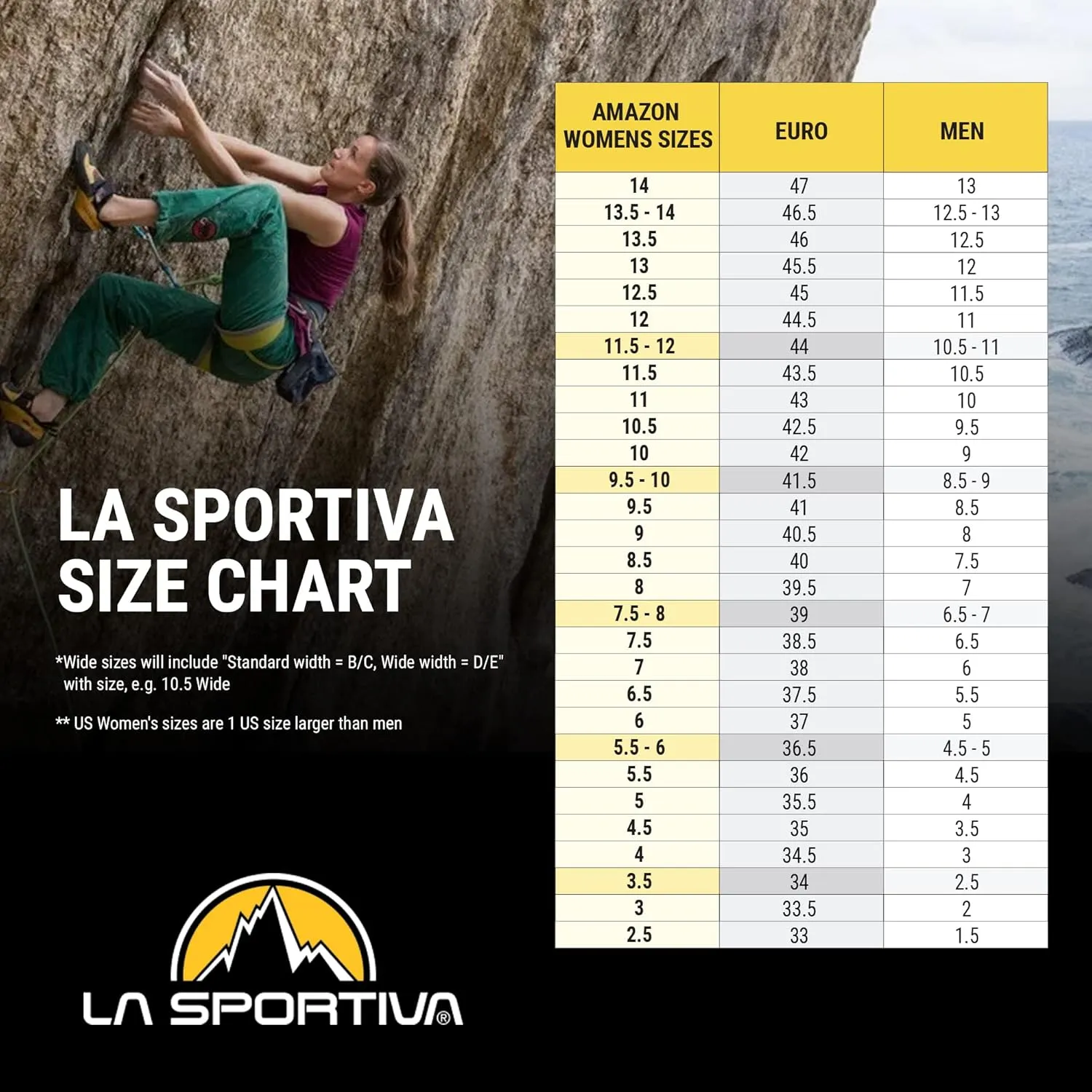 La Sportiva Womens Mistral Rock Climbing/Bouldering Shoe