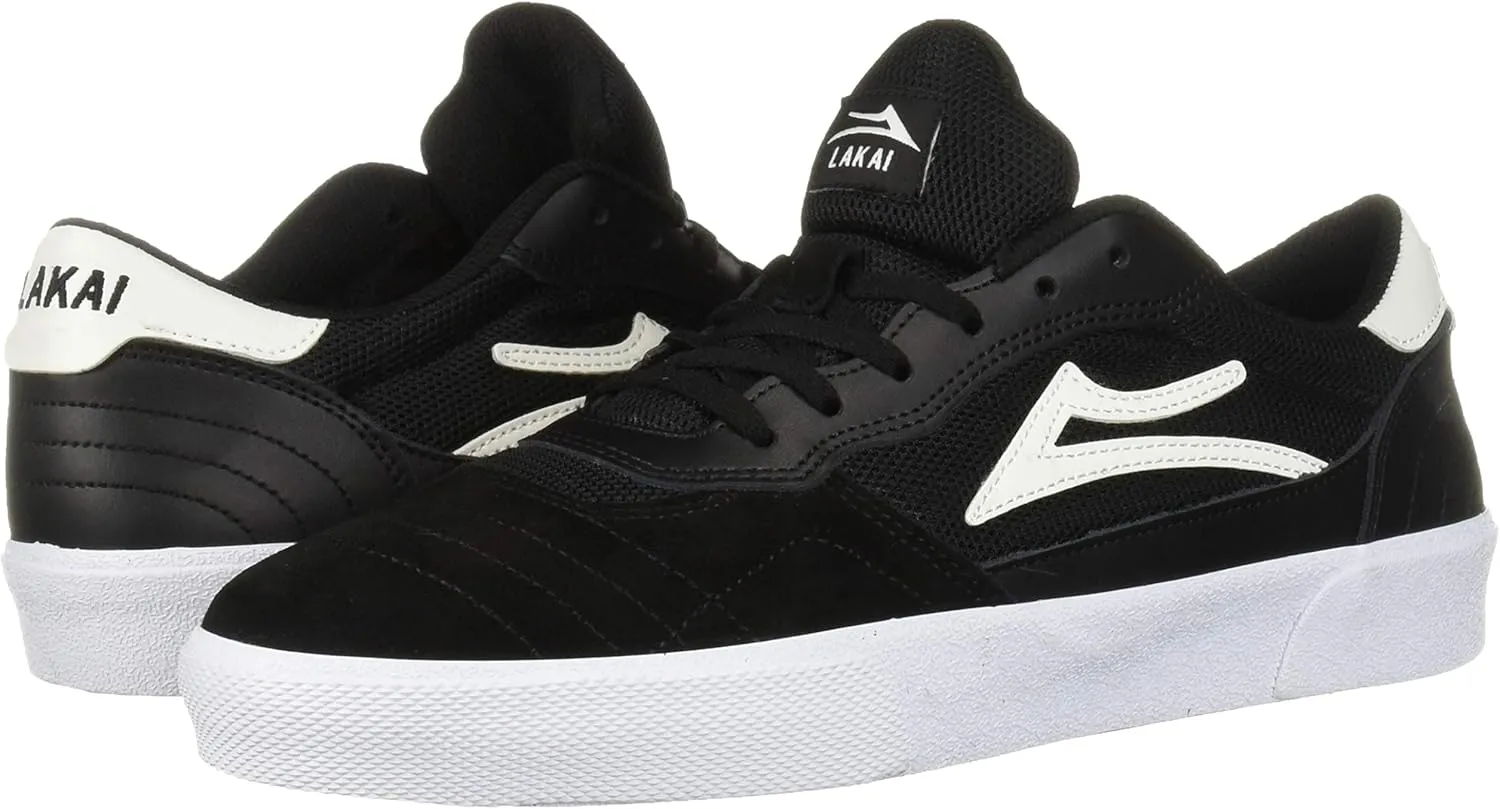 Lakai Footwear Cambridge Grey Suedesize Tennis Shoe, Grey Suede