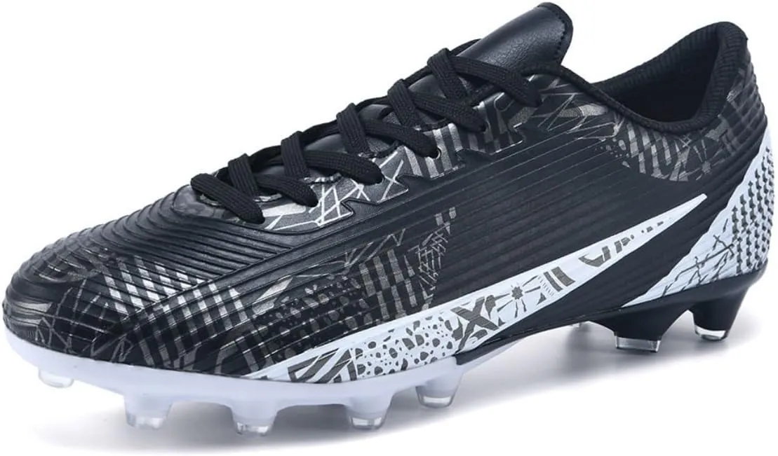 Mens Football Cleats Soccer Shoes: Turf Grip Design for Daily Training Game Day for Mens Womens
