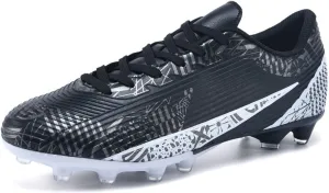 Mens Football Cleats Soccer Shoes: Turf Grip Design for Daily Training Game Day for Mens Womens