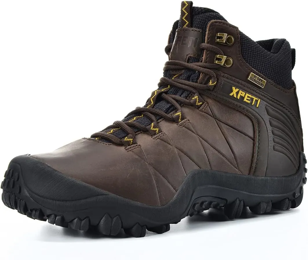 Men's Quest Mid Waterproof Leather Hiking Boots