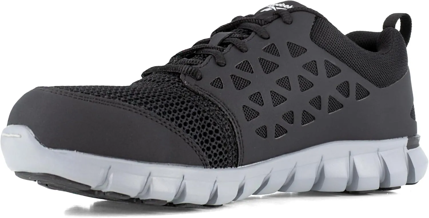 Men's Rb4041 Sublite Cushion Safety Toe Athletic Work Shoe Black